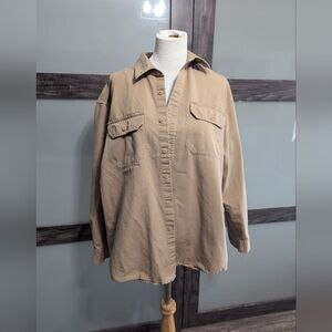 LL Bean mens button down utility shirt